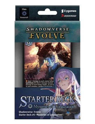 Shadowverse Evolve Mysteries Of Conjuration Starter Deck #3 - Pastime Sports & Games