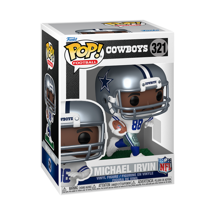 Funko Pop! Football Dallas Cowboys Michael Irvin #321 - Pastime Sports & Games