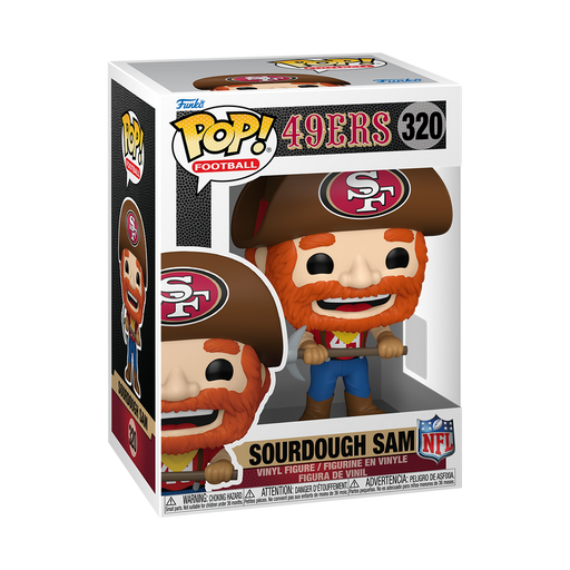 Funko Pop! Football San Franscisco Mascot Sourdough Sam #320 - Pastime Sports & Games