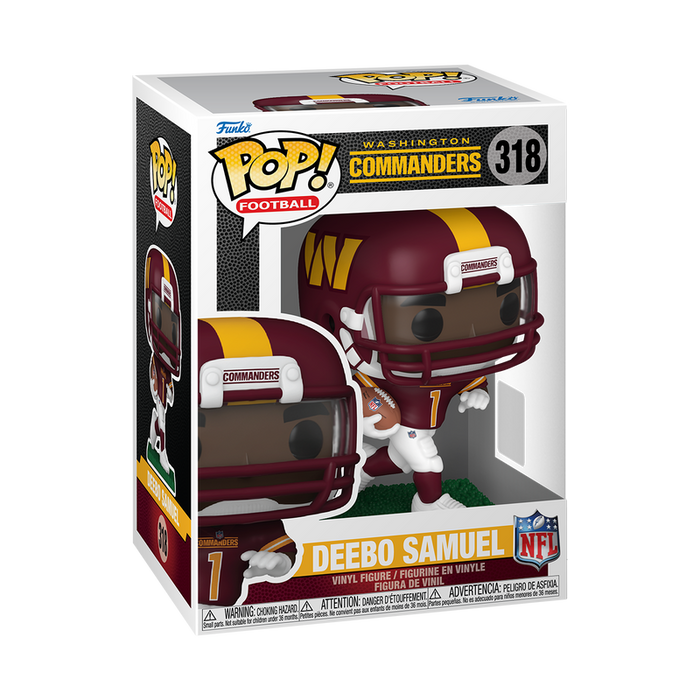 Funko Pop! Football Washington Commanders Deebo Samuel #318 - Pastime Sports & Games