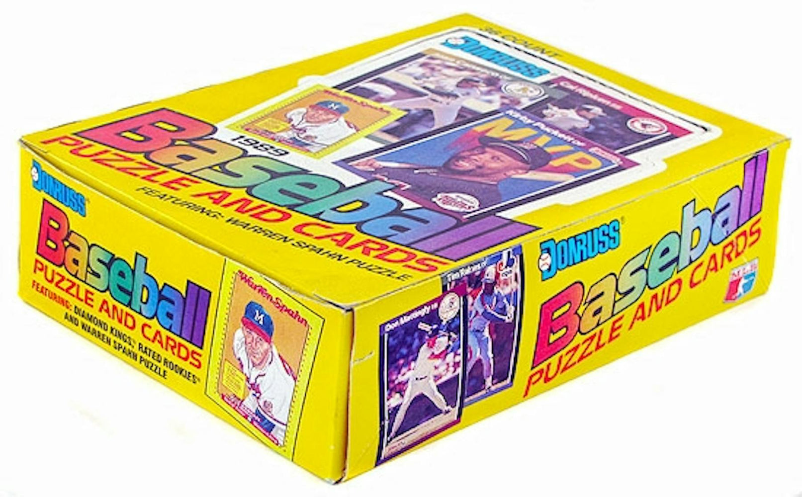 1989 Donruss MLB Baseball Canadian Edition Picture Cards Wax Box - Pastime Sports & Games