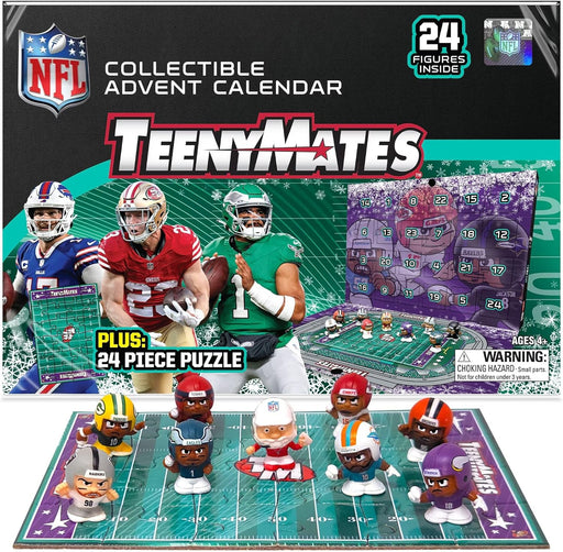 2025 Teenymates NFL Football Collectible Advent Calendar