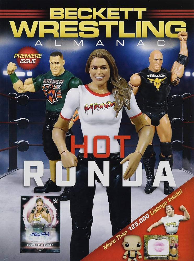 2019 Beckett Wrestling Almanac Inaugural Edition - Pastime Sports & Games