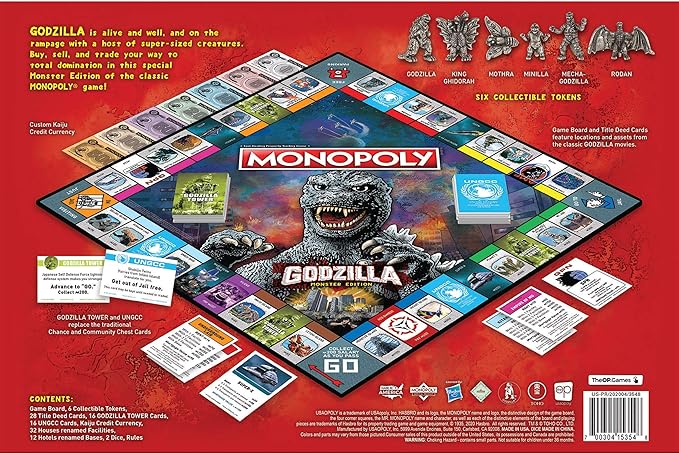 Monopoly Godzilla Monster Edition