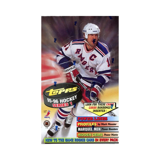 1995/96 Topps NHL Hockey Series 1 Hobby Box - Pastime Sports & Games