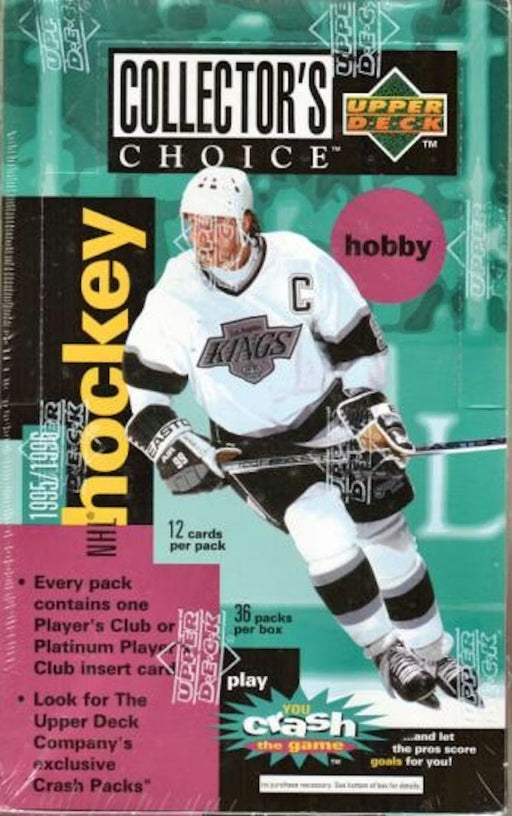1995/96 Upper Deck Collector's Choice Hockey Hobby Box - Pastime Sports & Games