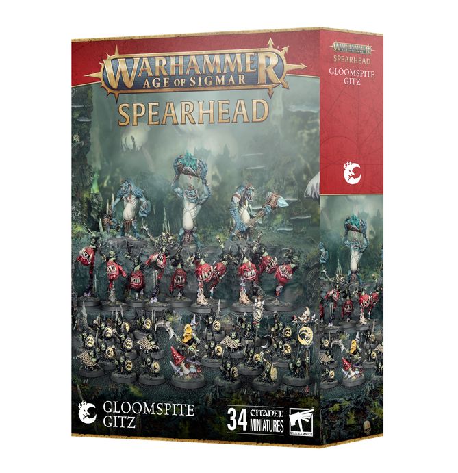 Warhammer Age Of Sigmar Spearhead Gloomspite Gitz (70-02)