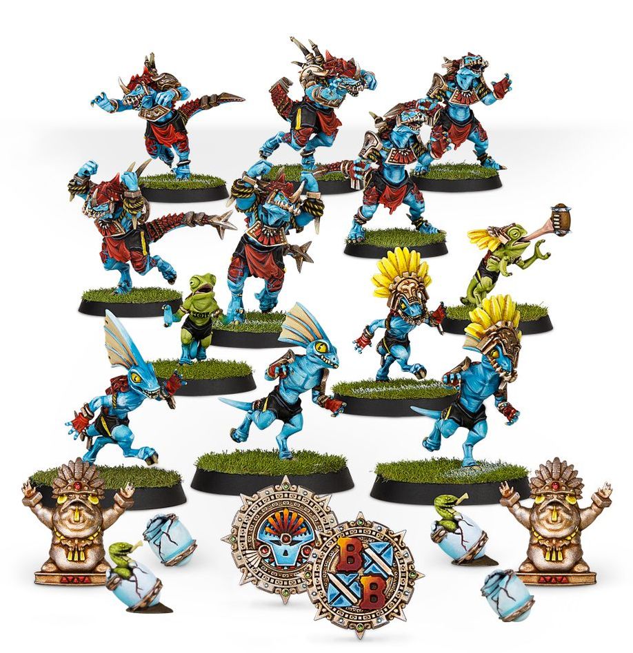 Warhammer Blood Bowl Lizardmen Team