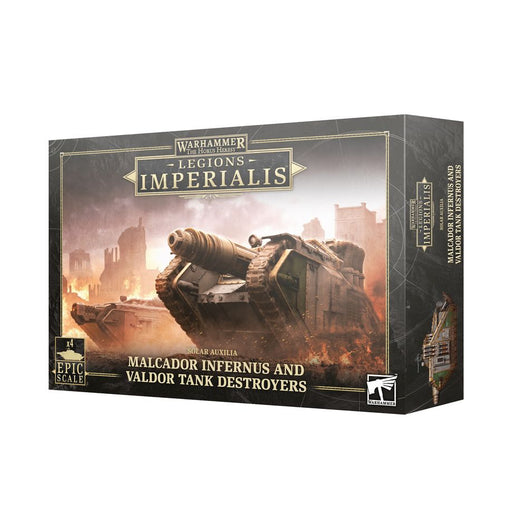 Warhammer The Horus Heresy Legions Imperialis Solar Auxilia Malcador Infernus And Valdor Tank Destroyers (03-57) - Pastime Sports & Games