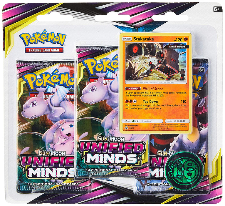 Pokemon Unified Minds 3-Pack Blister