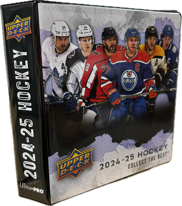 Ultra Pro 2024/25 Upper Deck Hockey Binder/Album Pastime Sports & Games Ultra Pro 2024/25 Upper Deck Hockey Binder/Album Pastime Sports & Games