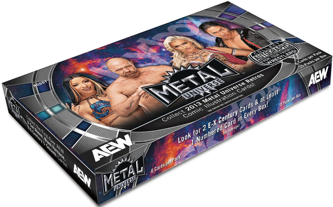 2025 Upper Deck Metal Universe AEW Wrestling Hobby Box/Case - Pastime Sports & Games