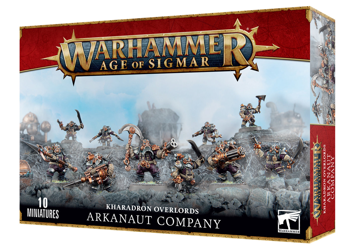 Warhammer Age Of Sigmar Kharadron Overlords Arkanaut Company (84-35) - Pastime Sports & Games