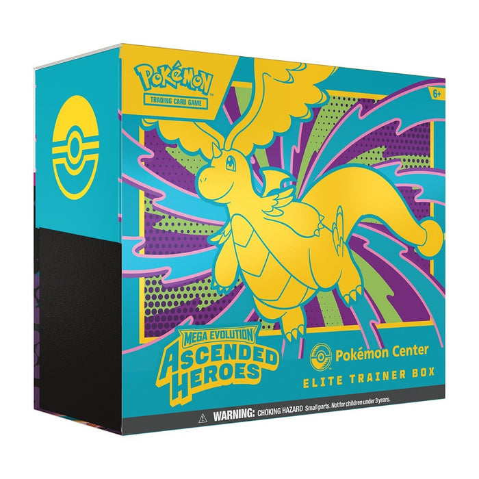 Pokemon Ascended Heroes Pokemon Center Elite Trainer Box - Pastime Sports & Games