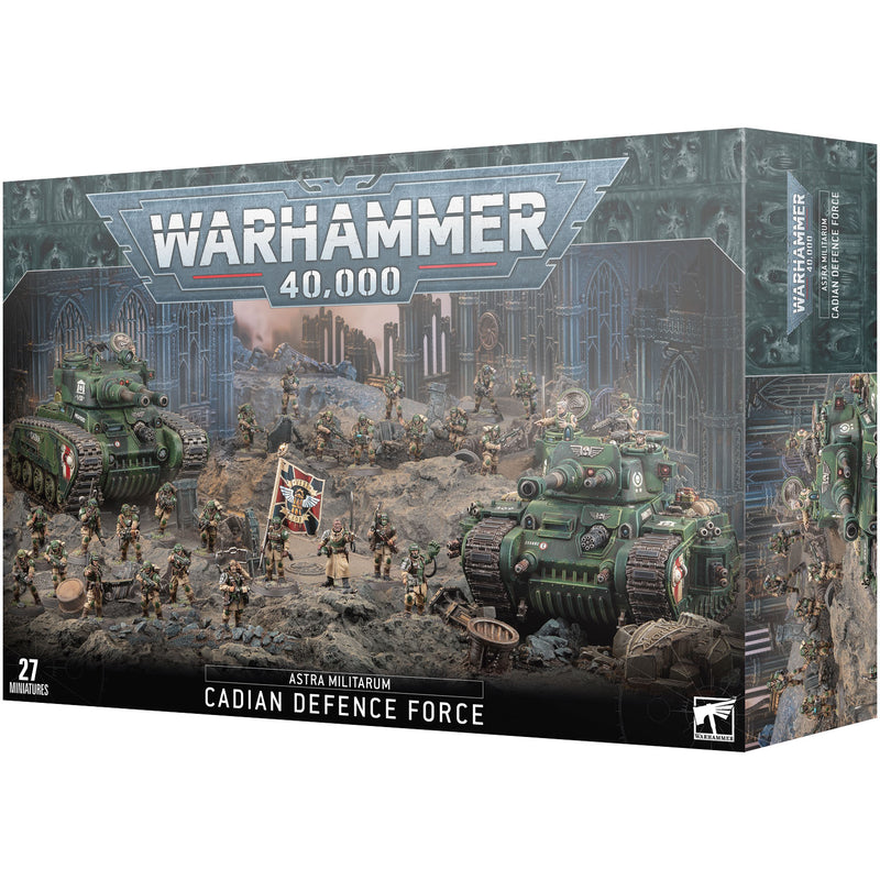 Warhammer 40,000 Astra Militarum Cadian Defence Force (47-42) - Pastime Sports & Games