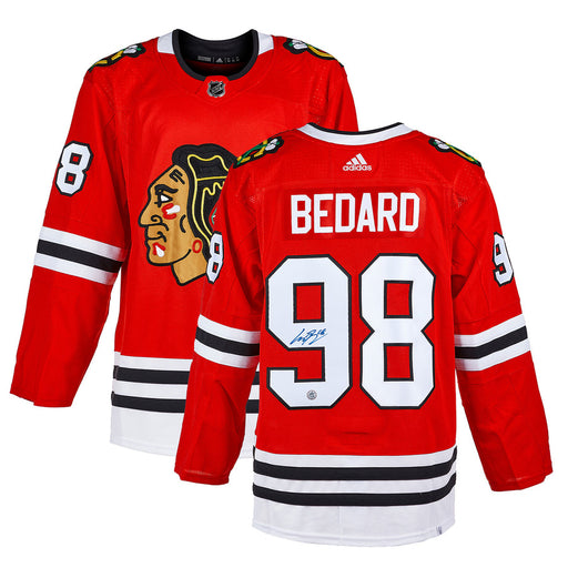 Connor Bedard Autographed Chicago Blackhawks Jersey - Pastime Sports & Games