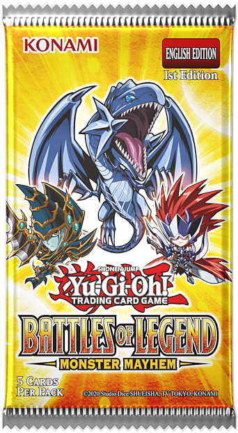 Yu-Gi-Oh! Battles Of Legend Monster Mayhem Booster Box/Case - Pastime Sports & Games