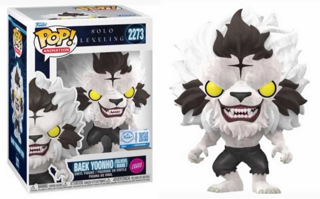 Funko Pop! Solo Leveling Baek Yoonho (Silver Mane) #2273 - Pastime Sports & Games