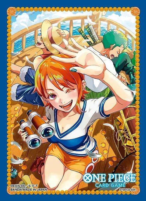 One Piece Card Game Sleeves Assortment 8 Nami