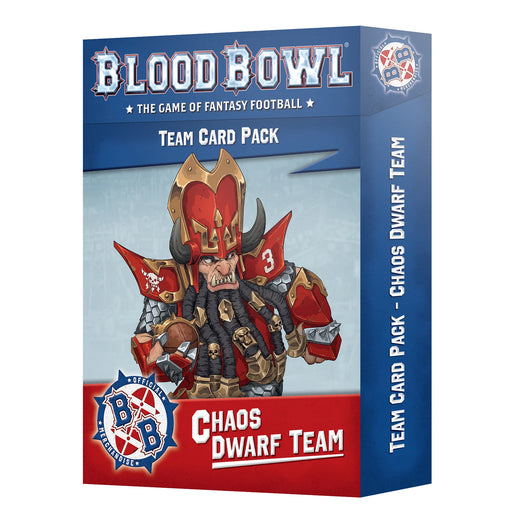 Blood Bowl Chaos Dwarf Team Cards (202-47)