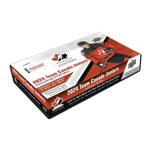 2024 Upper Deck Team Canada Juniors Hockey Hobby Box/Case - Pastime Sports & Games