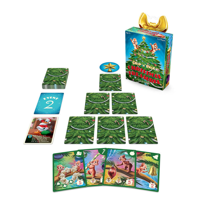 Chip 'N' Dale Christmas Treasures Card Game