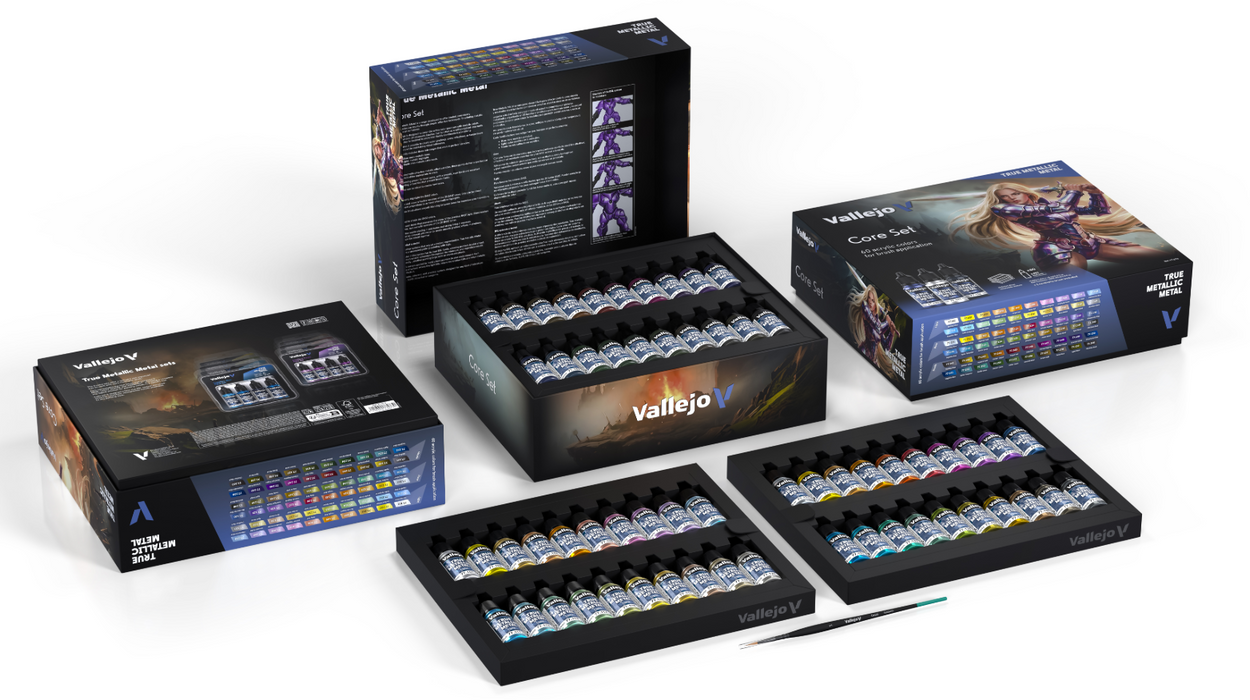 Vallejo True Metallic Metal Core Set