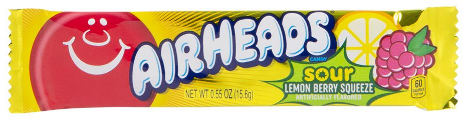 Airheads Bars Assorted - Pastime Sports & Games