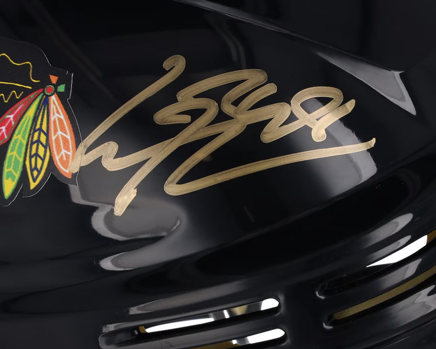 Connor Bedard Autographed Chicago Blackhawks Mini Helmet