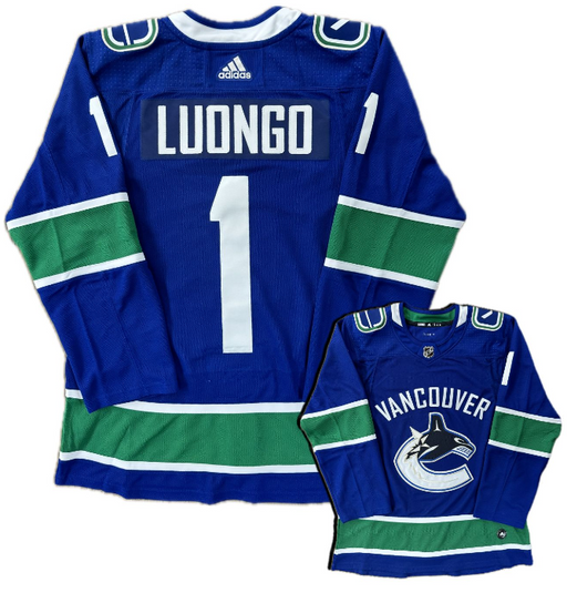 Roberto Luongo Autographed Vancouver Canucks Custom Hockey Jersey