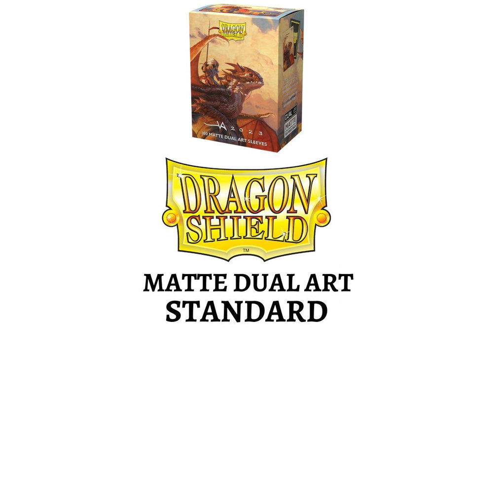 Dragon Shield Matte Dual Art Standard Size Sleeves - Pastime Sports & Games
