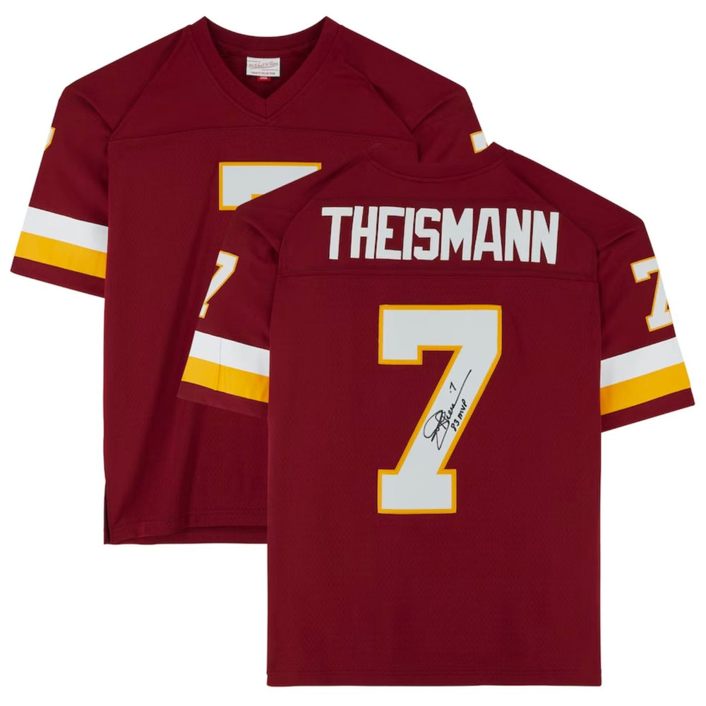 Joe Theismann Autographed Washington Commanders Super Bowl Champs Jersey - Pastime Sports & Games