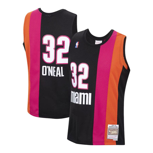 Miami Heat Shaquille O'Neal 2005-06 Mitchell & Ness Black Basketball Jersey - Pastime Sports & Games