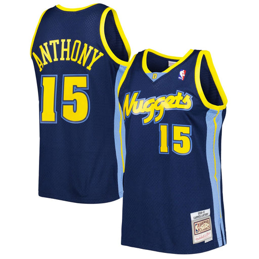 Denver Nuggets Carmelo Anthony 2006-07 Mitchell & Ness Navy Basketball Jersey - Pastime Sports & Games