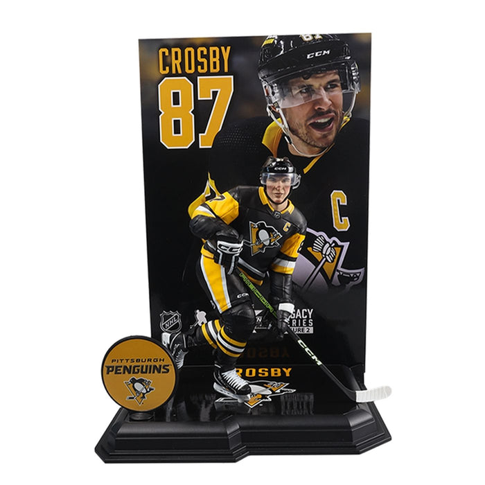 Sidney Crosby Pittsburgh Penguins 7" NHL Posed Figure - Pastime Sports & Games