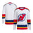 New Jersey Devils 2022/23 Reverse Retro Adidas Hockey White Jersey - Pastime Sports & Games