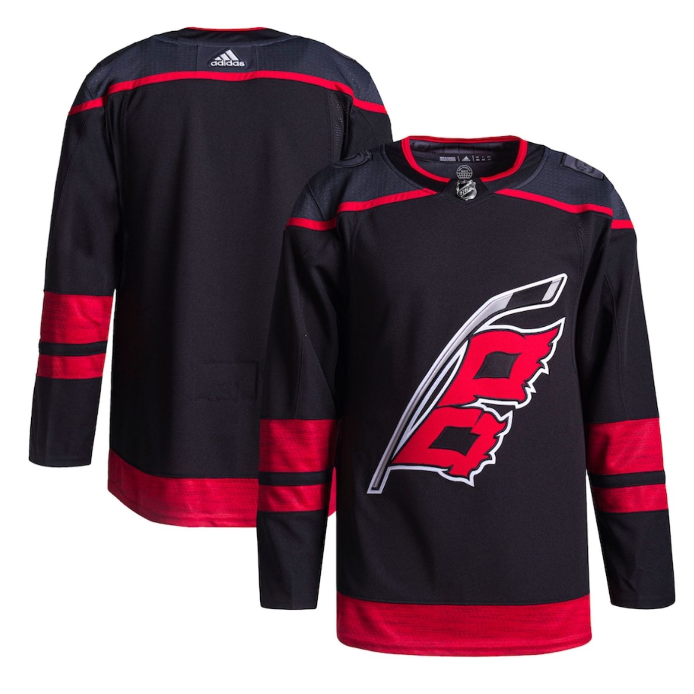 Carolina Hurricanes 2021/22 Alternate Home Adidas Black Primegreen