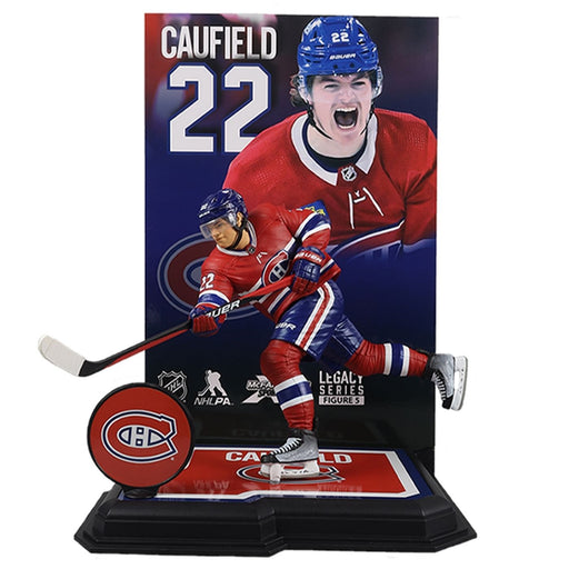 Cole Caufield Montreal Canadiens 7" NHL Posed Figure - Pastime Sports & Games