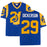 Eric Dickerson Autographed HOF 95 Inscribed Los Angeles Rams Replica Football Jersey - Pastime Sports & Games
