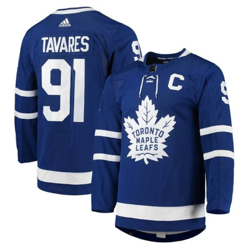 Toronto Maple Leafs John Tavares 2018/19 Home Blue Adidas Hockey Jersey - Pastime Sports & Games