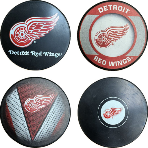 Detroit Red Wings Hockey Pucks - Pastime Sports & Games