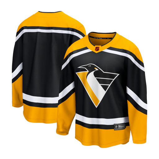 Adidas John Marino Pittsburgh Penguins Reverse Retro NHL Hockey Jersey 50