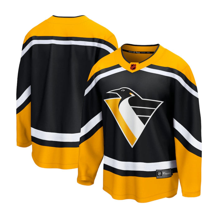 Pittsburgh Penguins 2022/23 Reverse Retro Adidas Hockey Black Jersey - Pastime Sports & Games