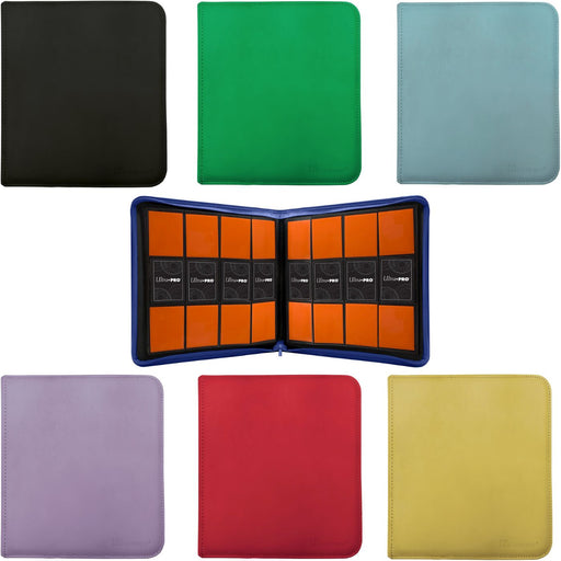 Ultra Pro 12-Pocket Zippered PRO-Binder Vivid Colours - Pastime Sports & Games
