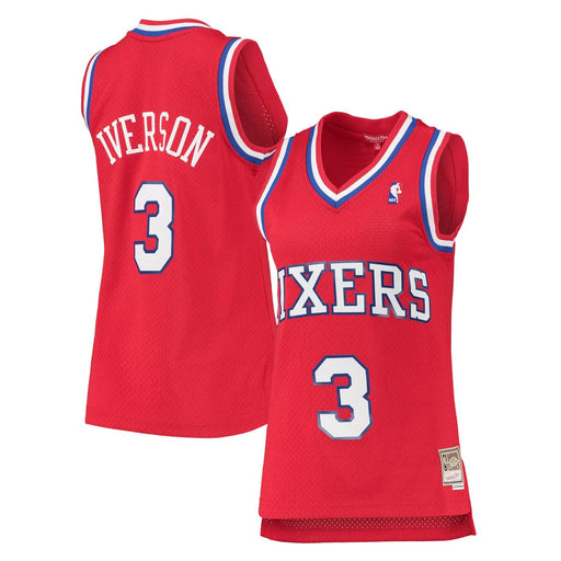 Philadelphia 76ers Allen Iverson 2002-03 Mitchell & Ness Red Basketball Jersey - Pastime Sports & Games