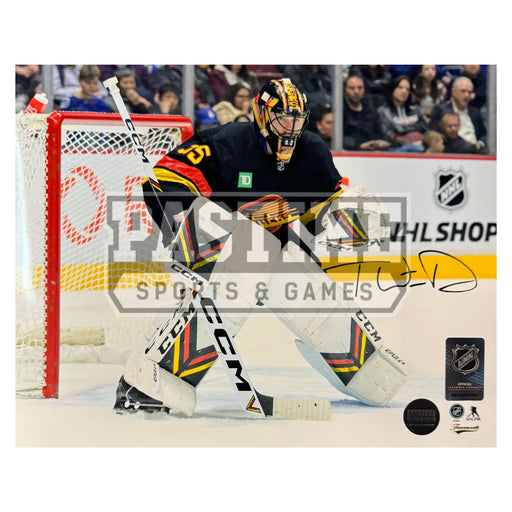 Thatcher Demko Autographed Vancouver Canucks 8x10 Photo (Ready) - Pastime Sports & Games