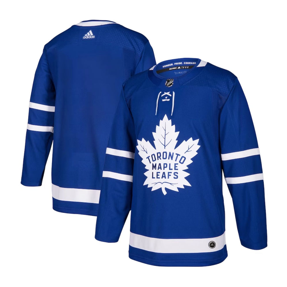 Toronto Maple Leafs 2018/19 Home Adidas Blue Hockey Jersey - Pastime Sports & Games