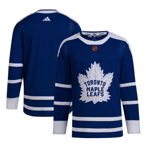 Toronto Maple Leafs 2022/23 Reverse Retro Adidas Hockey Blue Jersey - Pastime Sports & Games