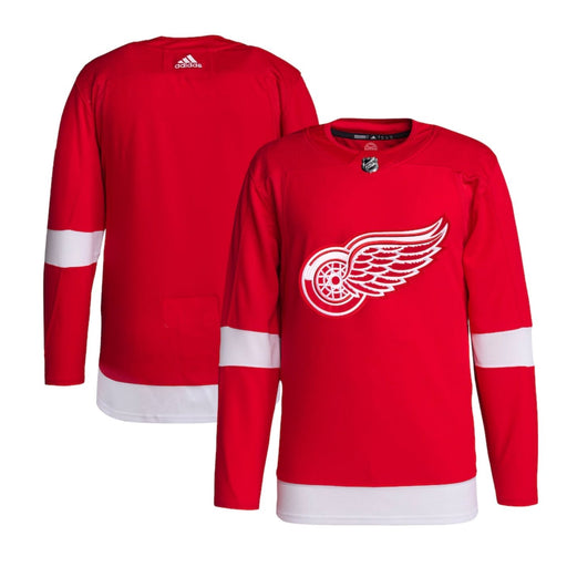 Detroit Red Wings 2021/22 Home Adidas Red Hockey Jersey - Pastime Sports & Games