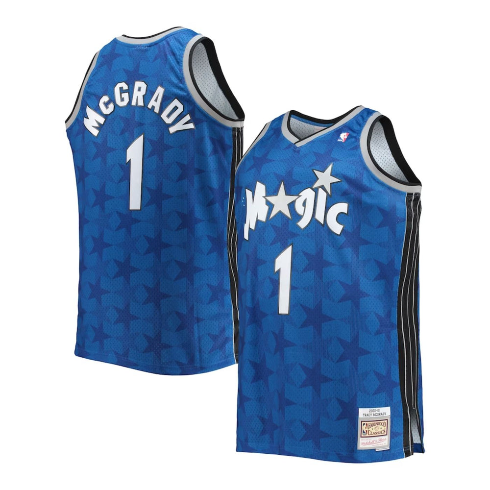 Orlando Magic Tracy McGrady 2000-01 Mitchell & Ness Blue Basketball Jersey - Pastime Sports & Games